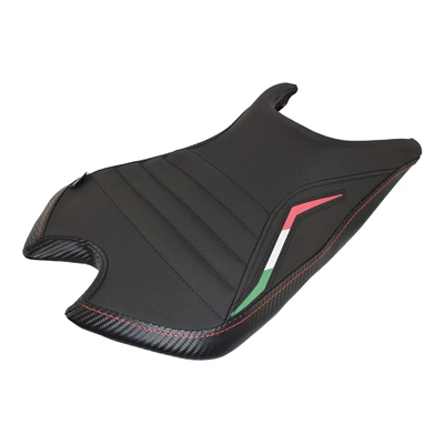 Front Seat Cushion, Rear Seat | Motorcycle cushion - front-seat-cushion-three-color-edge-strip