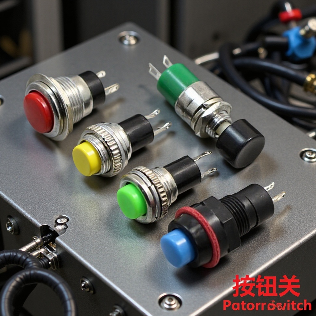 金属按钮开关批发 小型复位按键开开关两脚 大电流金属开关