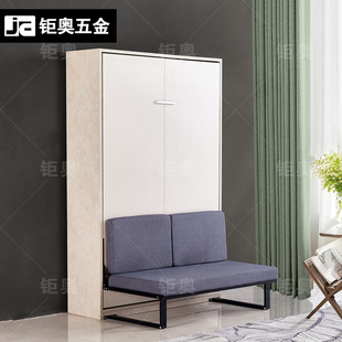 沙发壁床 功能隐形床 带沙发翻板床翻板床架 床柜一体隐形床总-阿里巴巴