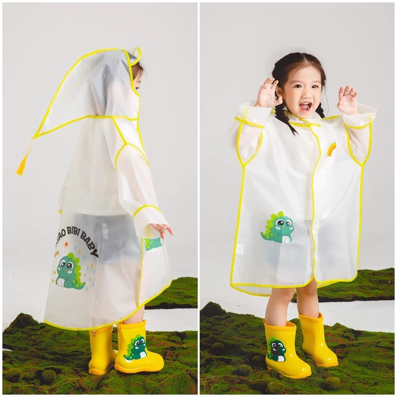 儿童雨衣女童男童幼儿园2025宝宝小孩学生上学常用全身宝宝雨披|undefined