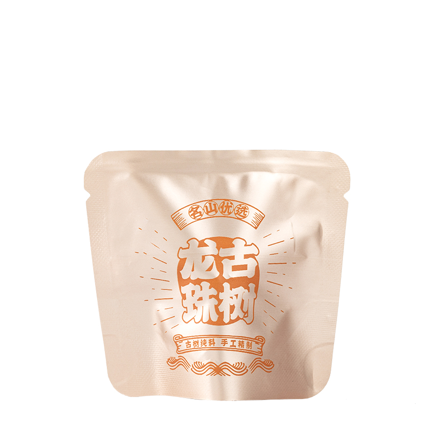 Bagas de embalaje independientes de árboles antiguos, té blanco, té negro, bolsas universales, bolsas de sellado de aluminio puro personalizadas LOG