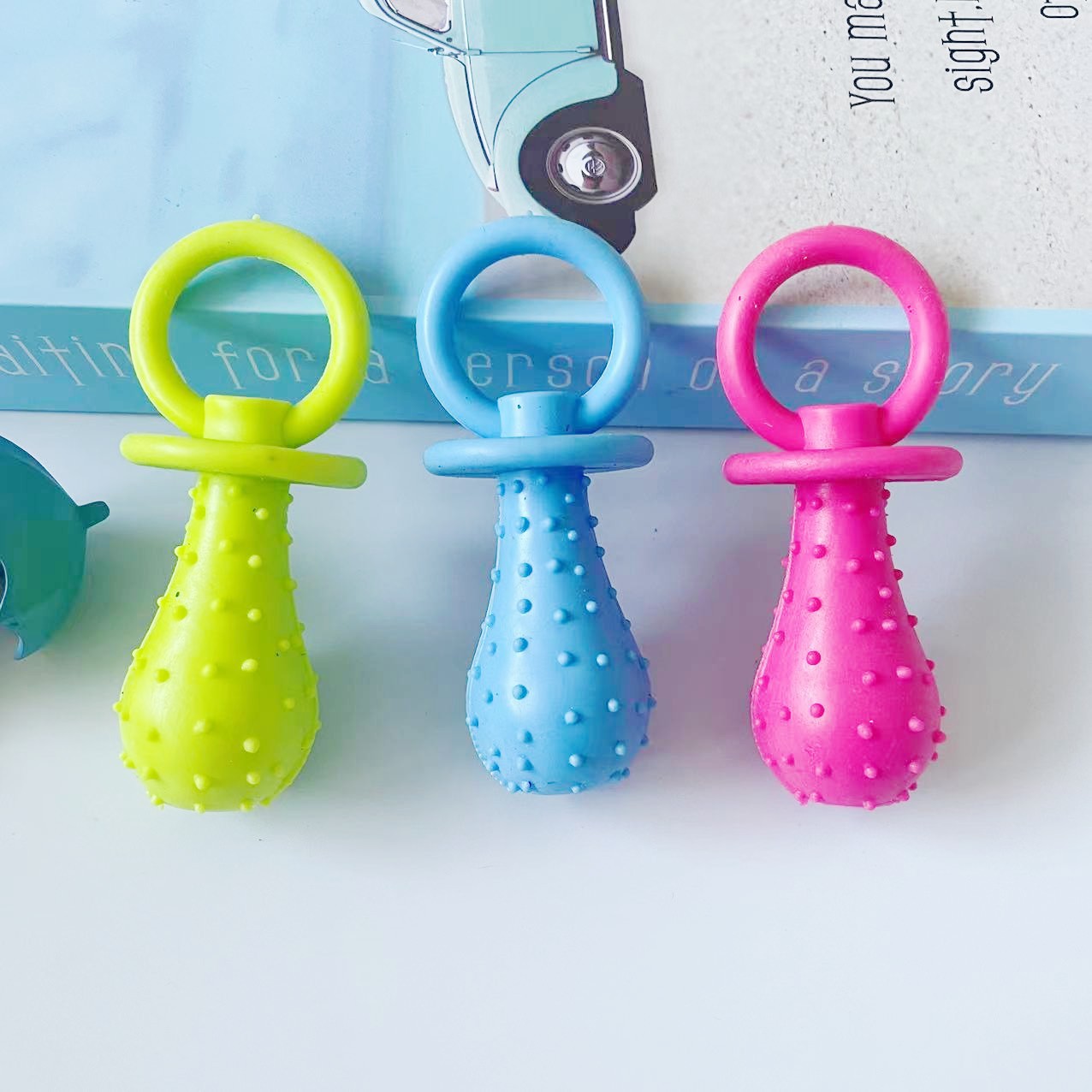 Juguetes transfronterizos para mascotas, palitos molinos para perros, masticadores, auto-aburrimiento, TPR, juguetes para mascotas, mordeduras, pelotas elásticas