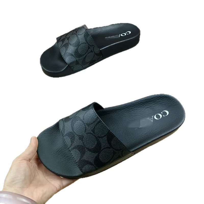 Zapatillas para hombres y mujeres Zapatillas para hombres y mujeres COA Koujia letra negra impresa una zapatilla