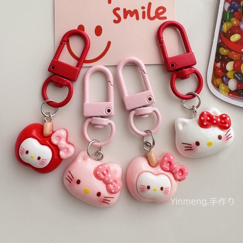 Pink Buckle K02 Super Cute Pink Shopping Kt Keychain Cute Cartoon Girl Sweet Pendant Couple Bestie Accessories Pink Buckle K02 Super Cute Pink Shopping Kt Keychain Cute Cartoon Girl Sweet Pendant Couple Bestie Accessories