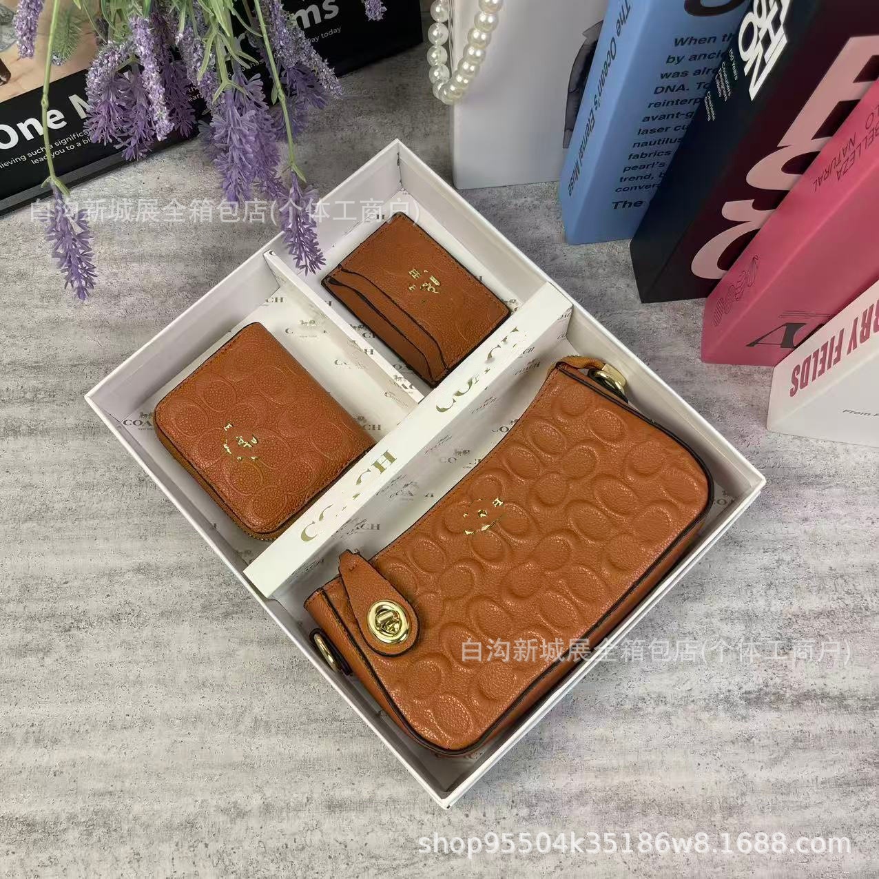 Cartera de padres C2025 nuevo bolso coreano con cremallera, bolso de impresión de gran capacidad de Europa y América.