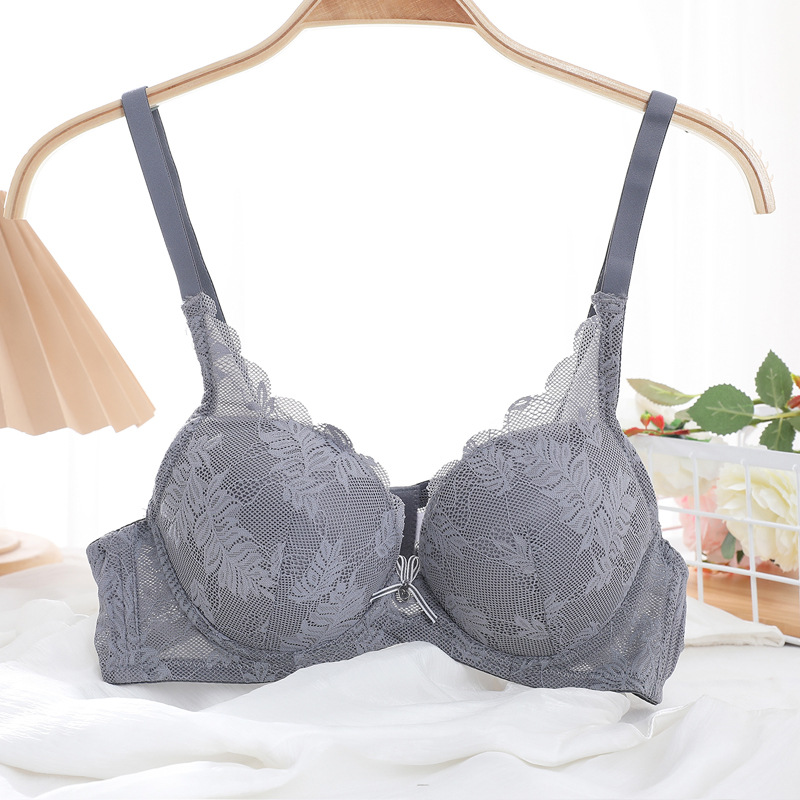 Fábrica de stock del sudeste asiático sujetador de mujer encaje ajustable de taza confortable sujetador transpirable