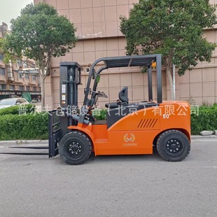Pulf 5 tons lithium battery lead-acid battery electric battery forklift 360 degree reversing image balance weight large tonnage