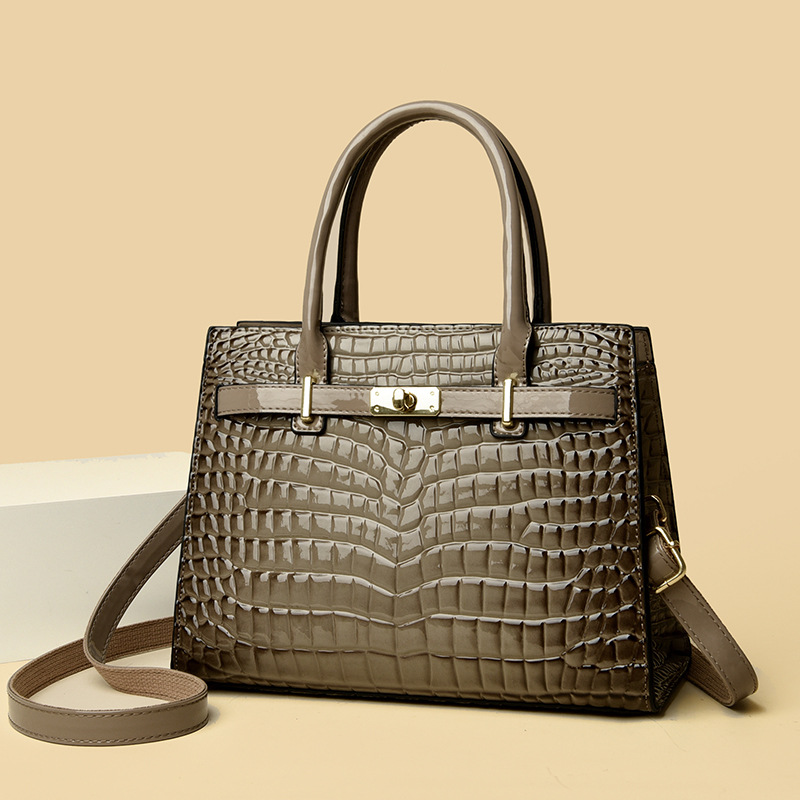 Tas licht luxe forens platina tas lakleer grote capaciteit all-match dames handtas damestas_voghion.com