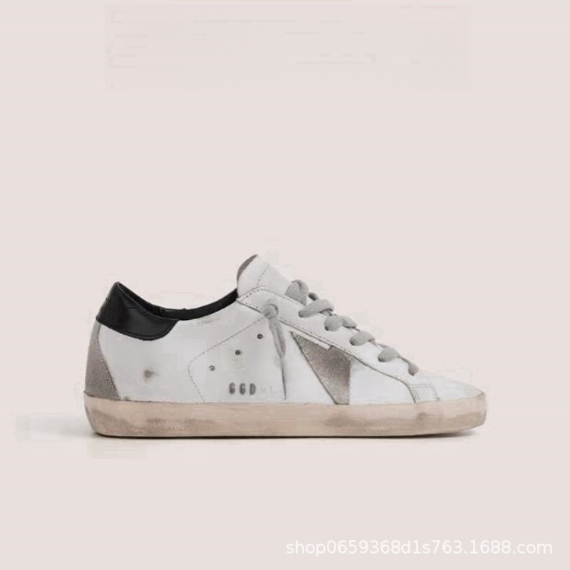 GG casual hacer viejas estrellas pequeñas zapatos sucios para mujeres nuevos zapatos de tablero rojo red de altura interior zapatos sucios zapatos de piel de vaca pequeños zapatos blancos