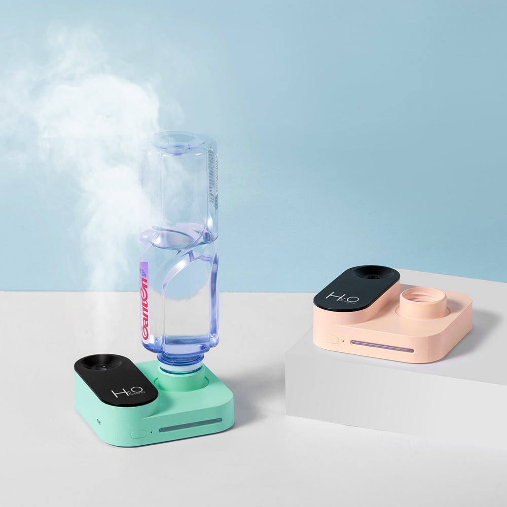 Creative Mini Camera Atomizing Humidifier USB Desktop Bedroom Spray Charging Portable Mineral Water Bottle Humidifier