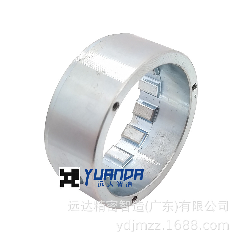 电动滑板打夯机马达壳用无刷电机外壳精密加工