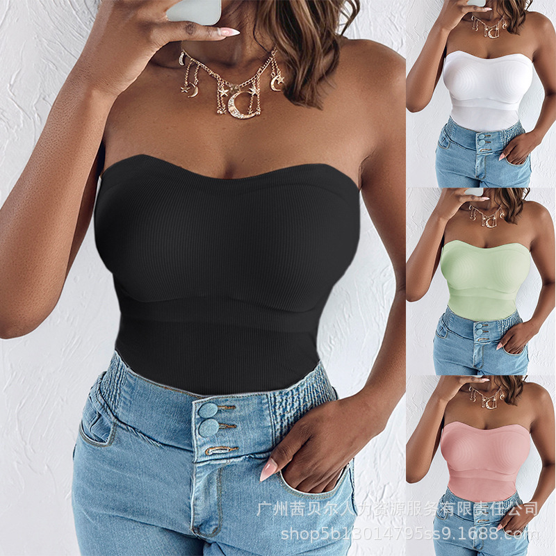 Lzxl0006 European and American All-In-One Slim Suspender Intimates Double Shoulder Straps Beautiful Back