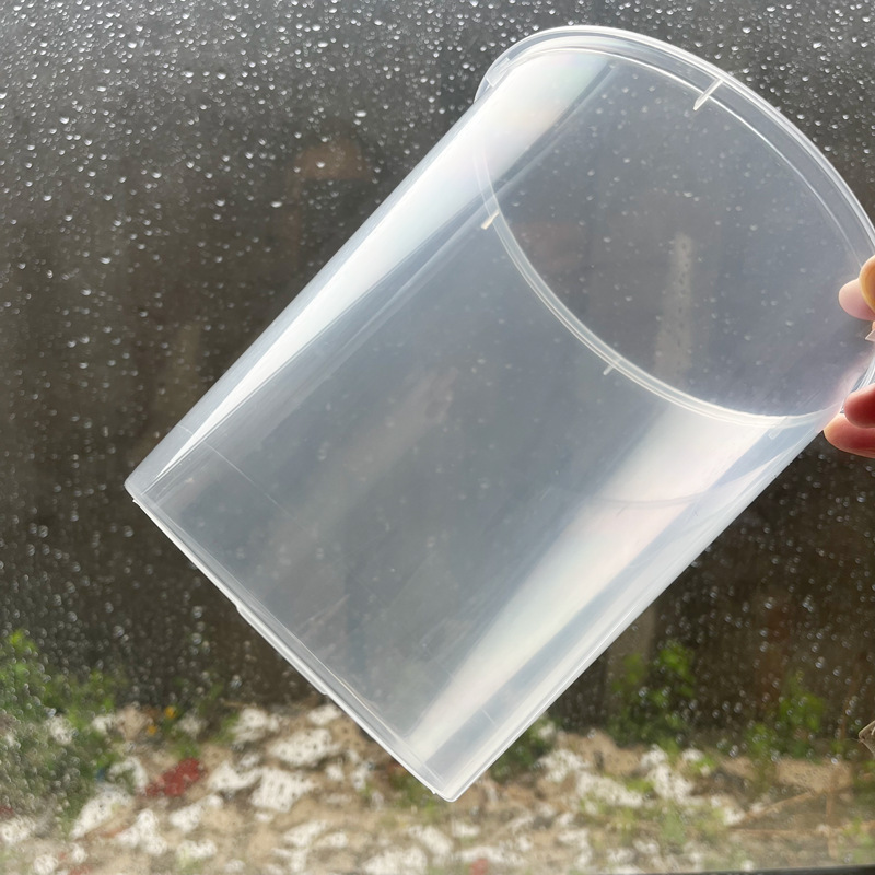 Disposable Transparent Plastic Paint Mixing Cup Paint Bucket Enlarged and Thickeneded Transparent Plastic Bucket Transparent Flower Pot Large Capacity