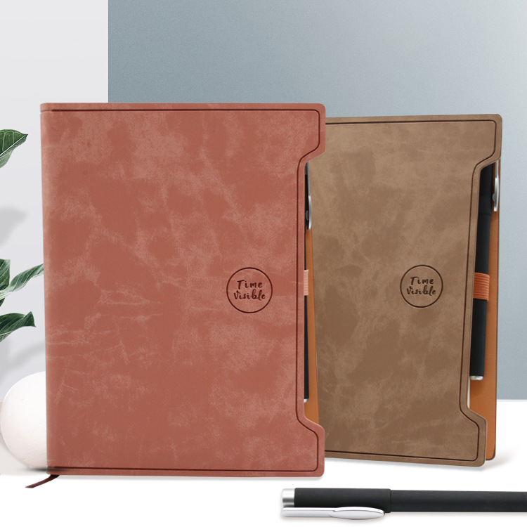 Yalong transfronterizo nuevo diseño de moda A5 cuaderno de cuero cuaderno fabricante, adecuado para las escuelas