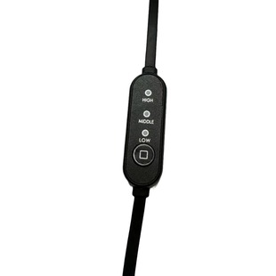 5V four-speed temperature adjustment switch line USB steam eye mask heating film eye mask temperature adjustment timing heating film switch