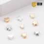 包金手工电镀立体隔珠