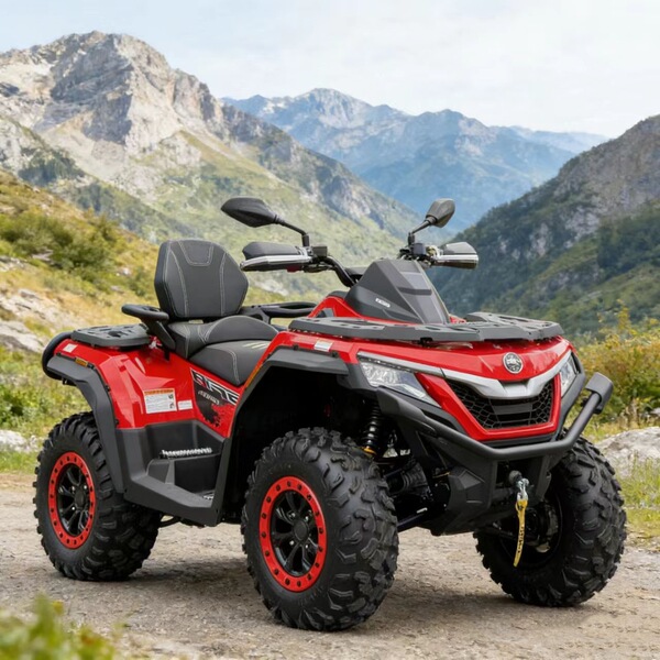 600cc four-wheel drive ATV
