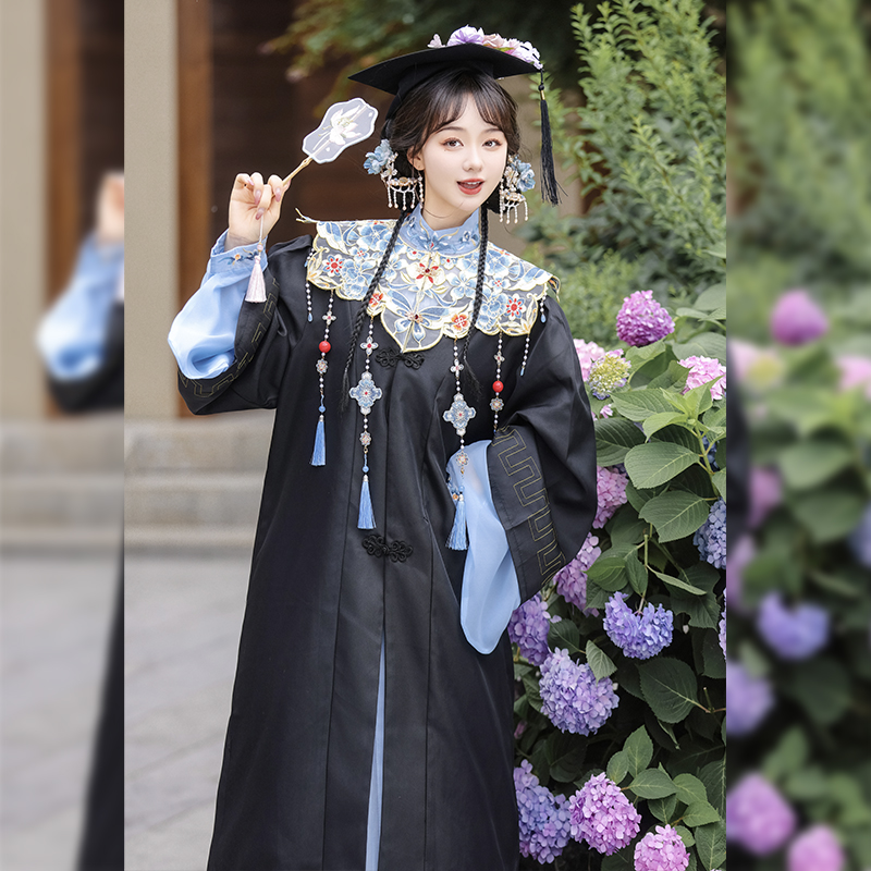 블루 6피스 슈트