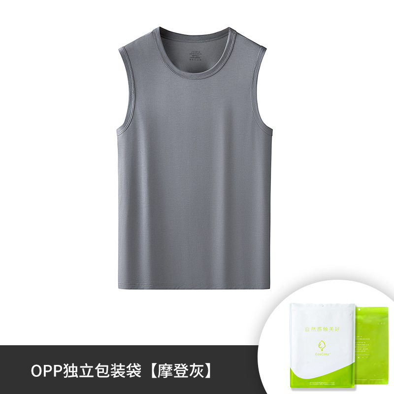 Procesamiento personalizado nuevo estilo Youkesk primavera y verano chaleco de obstáculos para hombres deportes base camiseta sin mangas spot