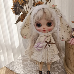 blythe little rag doll clothes ob22 ob24 baby clothes azone small skirt suit summer style dress