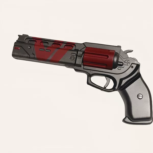 Revolver, gun, 36cm, can launch
