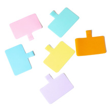 通用塑料卡片手机挂绳夹片固定片多用途手机壳连接挂片垫片配件