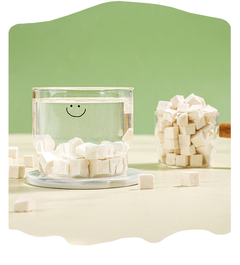 Dried Poria Fu Ling Cubes 500g Bulk White Poria Sclerotium Pieces for Decoction Soup and Tea key features