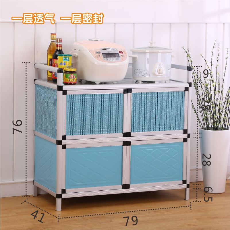Fábrica de venta directa gabinete de platos gabinete de cocina doméstico simple gabinete armario de almacenamiento gabinete multifuncional