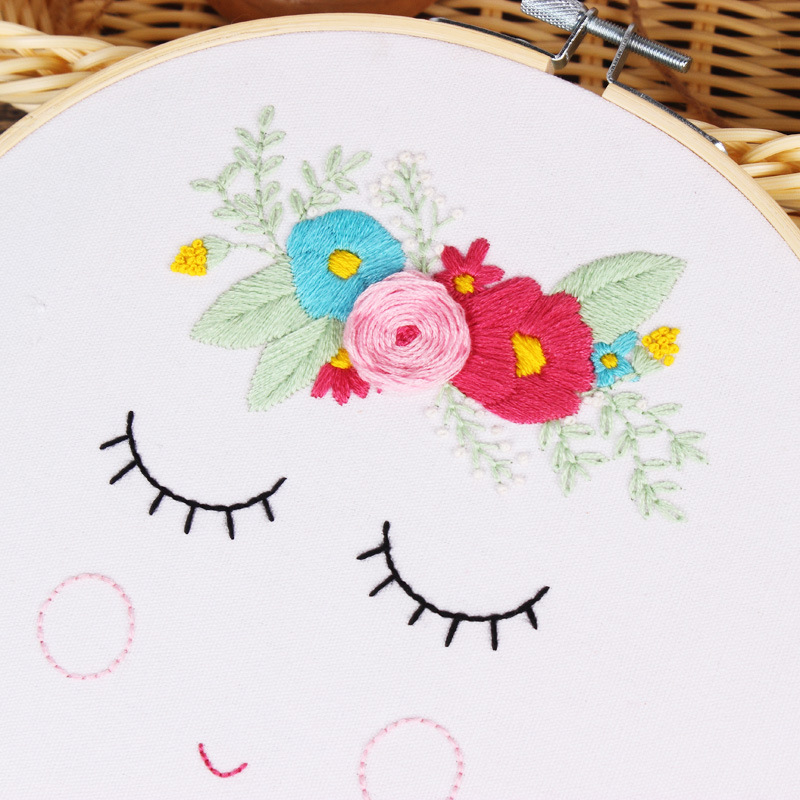 Todo el amor Mano a Mano pareja amor DIY paquete de material de bordado hecho a mano kit de costura europeo suministro directo de fábrica