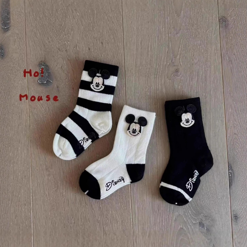 Yikatu children's socks wholesale 2026 winter new style wool cartoon embroidered children's socks wool socks Yikatu children's socks wholesale 2026 winter new style wool cartoon embroidered children's socks wool socks