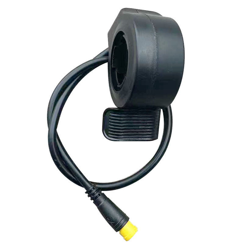 Electric Lithium Battery Scooter Thumb Throttle, Waterproof Plug-In Speed Control Throttle, Universal Left/Right Modification Parts