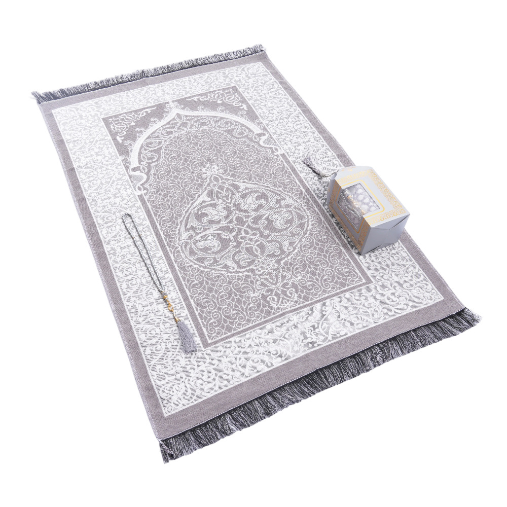 Gray+rosary gift box
