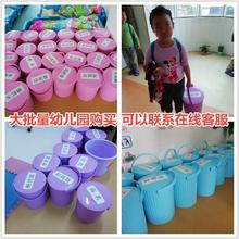 水桶凳可坐成人塑料带盖幼儿园安吉桶手提洗澡桶储物收纳桶生活桶