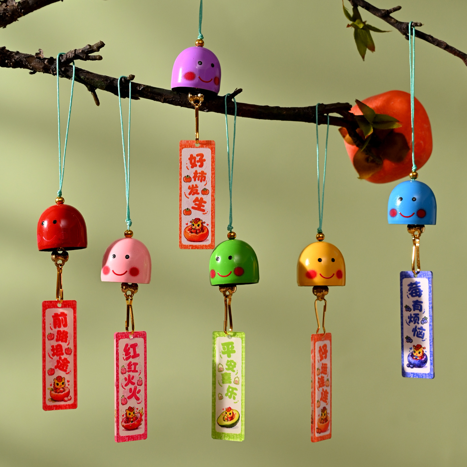 Campanello a vento con cartoon decorazione da appendere_voghion.com