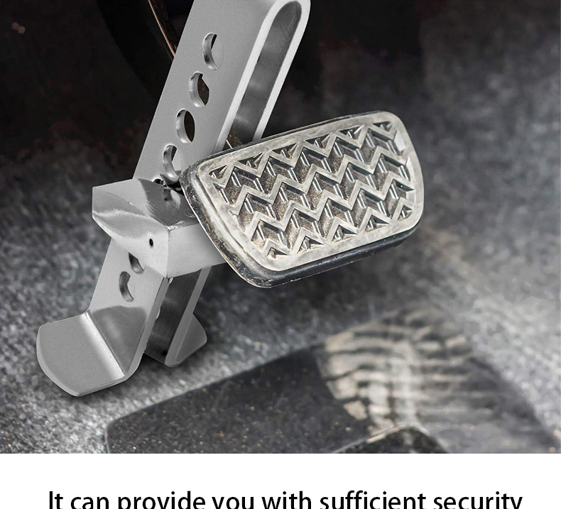 Car Anti-Theft Lock Stainless Steel Car Lock Brake Lock Throttle Lock Suv Car Lock Vehicle Pedal Lock Anti-Theft Preferred Choice