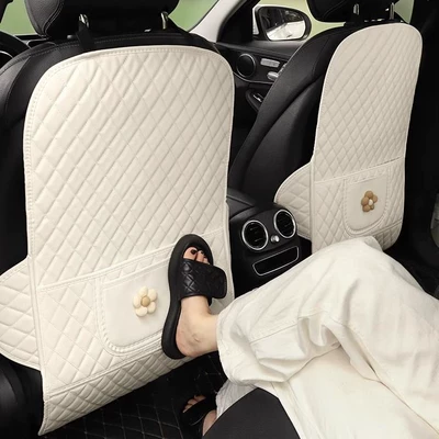 Seat Storage Car Universal Car | Chair back anti-kick pad