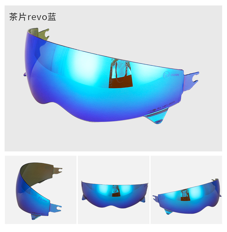 Motorcycle Helmet Visor for KS08 Retro Helmet UV Protection