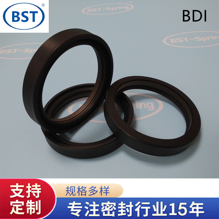 车削Hunger洪格尔活塞杆密封TDI 氟橡胶TDI组合封 耐高温TDI