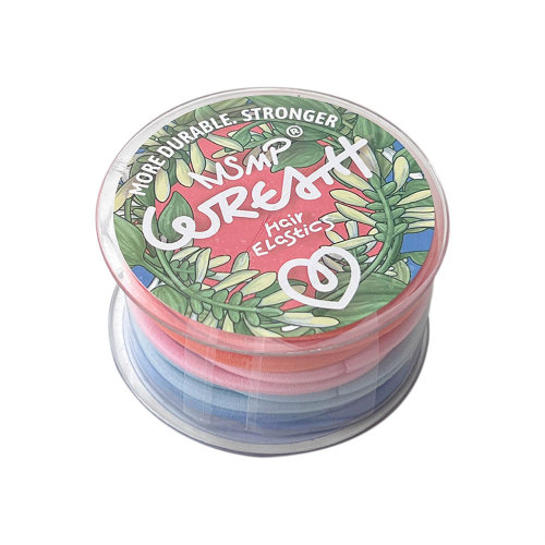 100 barrels of thick and thin rubber band hair ties Korean high-elastic hair tie seamless headband accessories