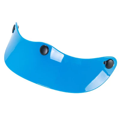 modified high-brightness visor, Motorcycle Safety Supplies - blue