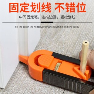 Contour gauge copying gauge with lock Contour carpentry measuring gauge taking gauge irregular measuring radian ruler