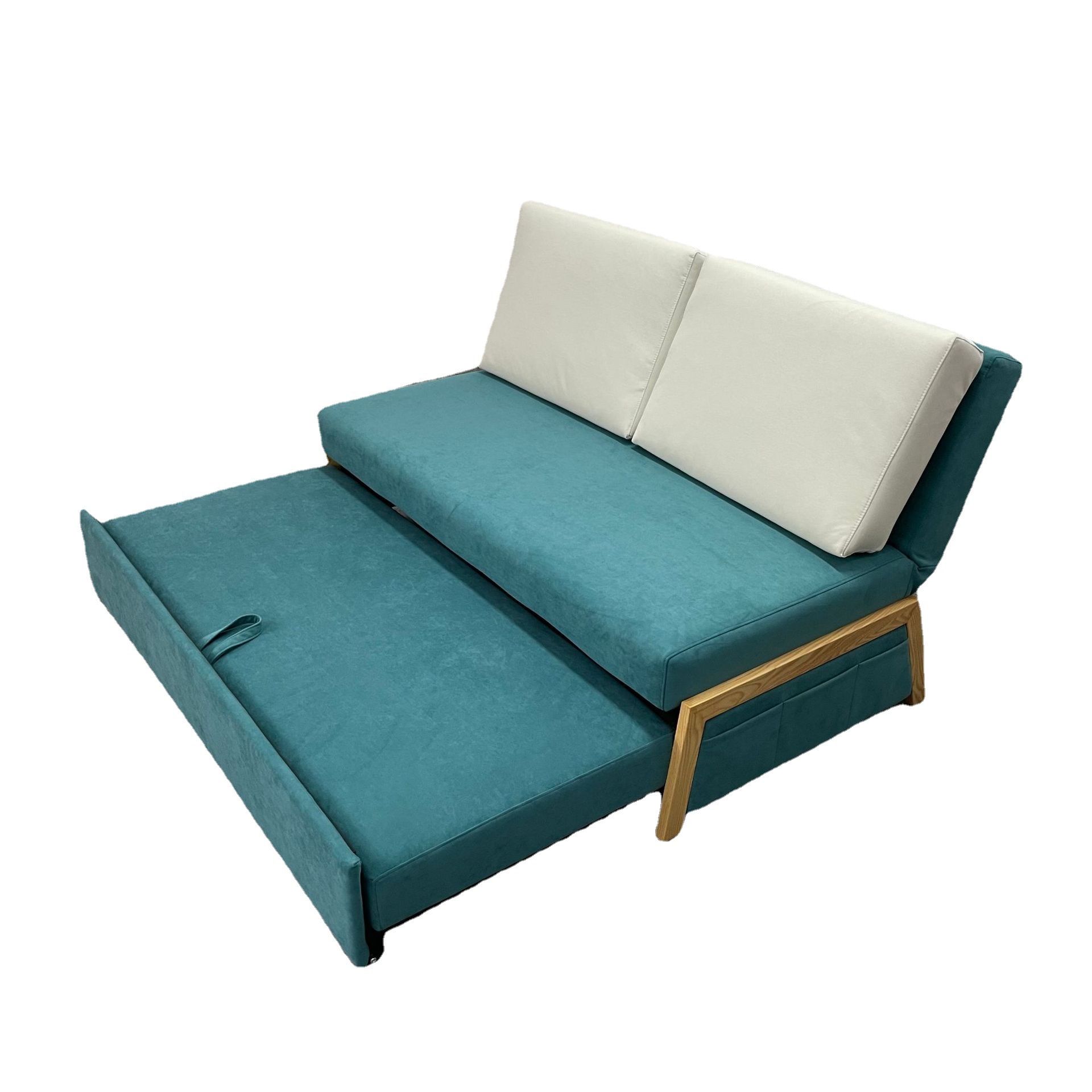 Sofá cama de doble función de casa pequeña plegable alquiler sala de estar balcón peinado multifuncional