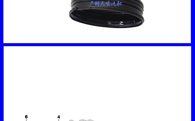 Applicable to BMW 1 Series 116 118 120 3 Series 316 320 F20N13 engine turbine air filter intake pipe
