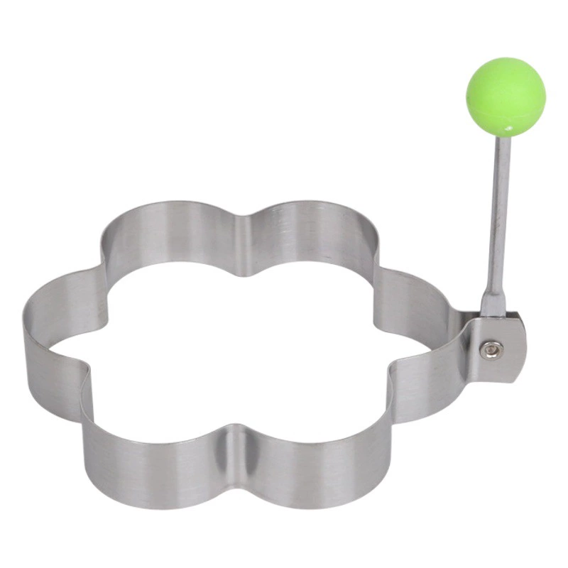 Утолщенная форма для жареного яйца из нержавеющей стали Модель жареного яйца Артефакт Яйцо-пашот Креативное жареное яйцо в форме сердца Форма для рисовых шариков