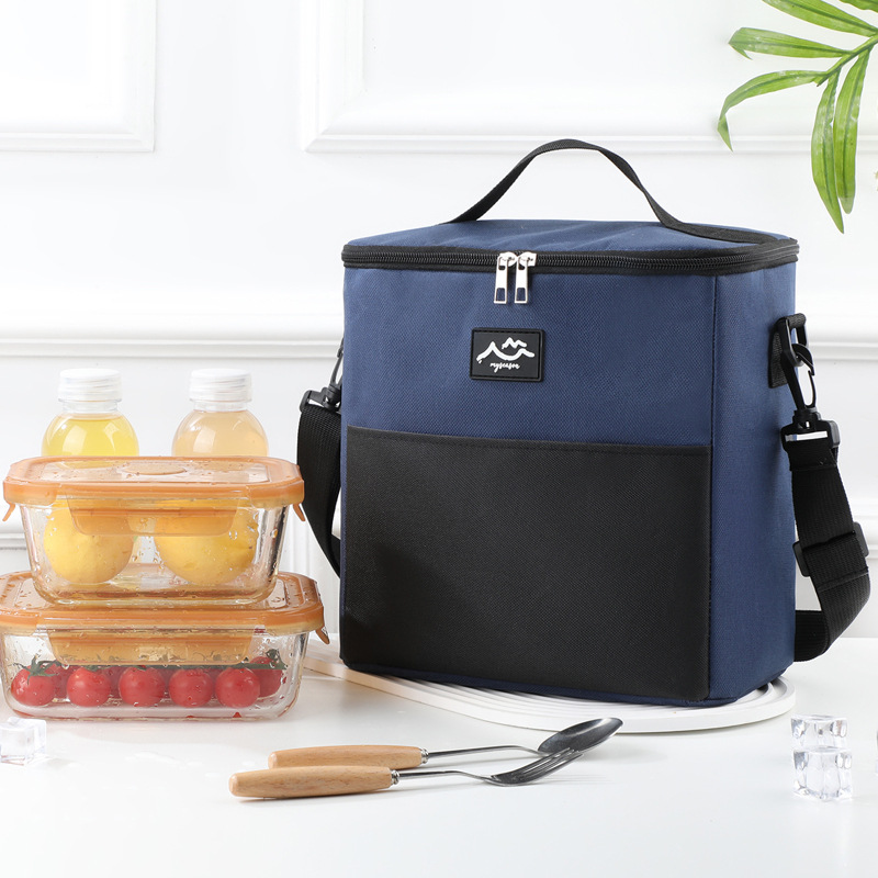 Nuevo bolso de aislamiento impreso, bolso de mano con arroz, gran bolsa de hielo, bolsa de conservación de alimentos para acampar al aire libre, bolsa de comida para el trabajo y la escuela