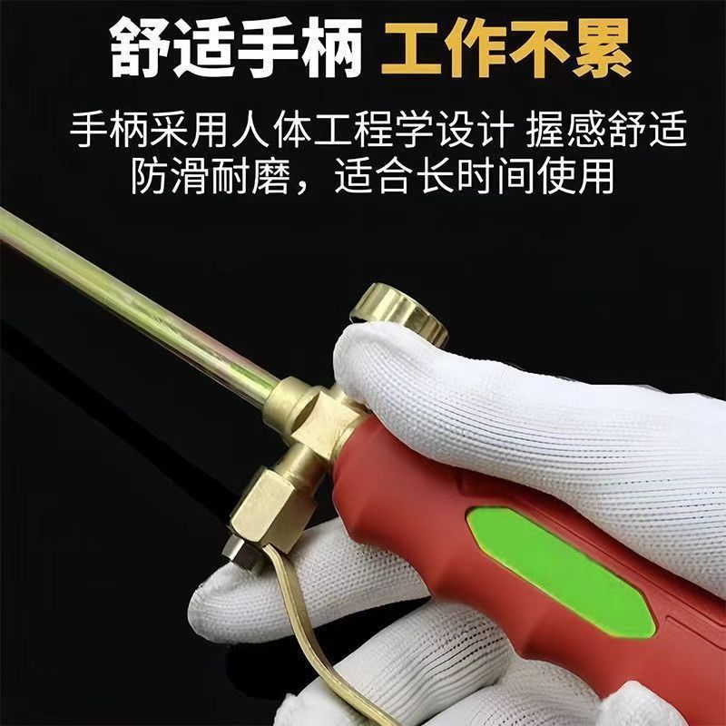 Pistola de llama para quemar pelo de cerdo, gas de llama, gas natural, soplete, cabezal de pistola pulverizadora impermeable para el hogar, patas de cerdo asadas, gas licuado