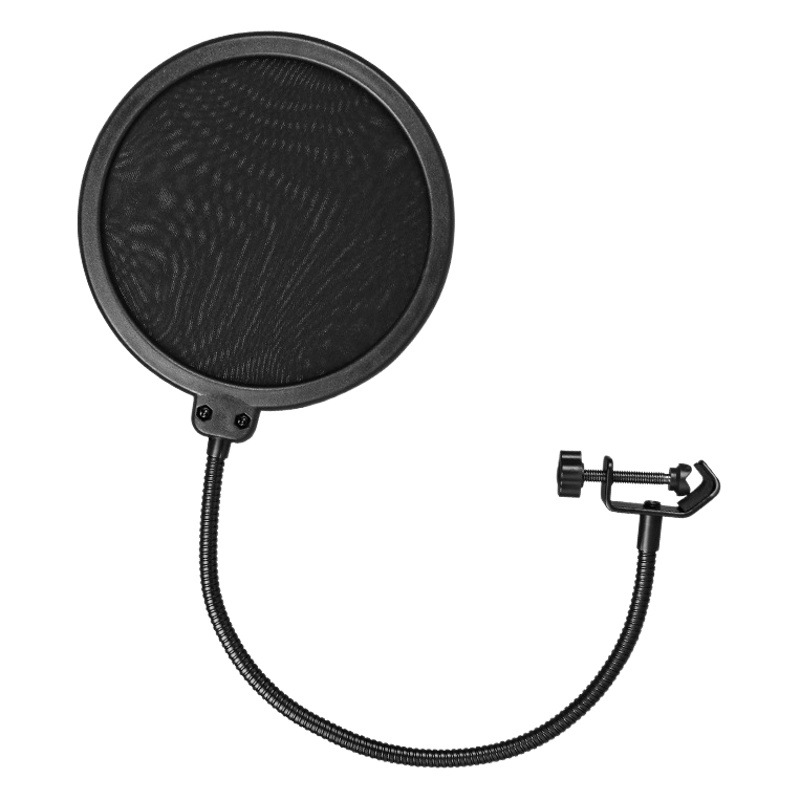 Pantalla anti-salpicaduras para micrófono, plástico, gran diámetro