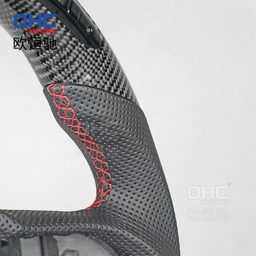 Suitable for 17-22 Infiniti Q50Q60 Steering Wheel Modified and Upgraded Led Carbon Fiber Car Steering Wheel