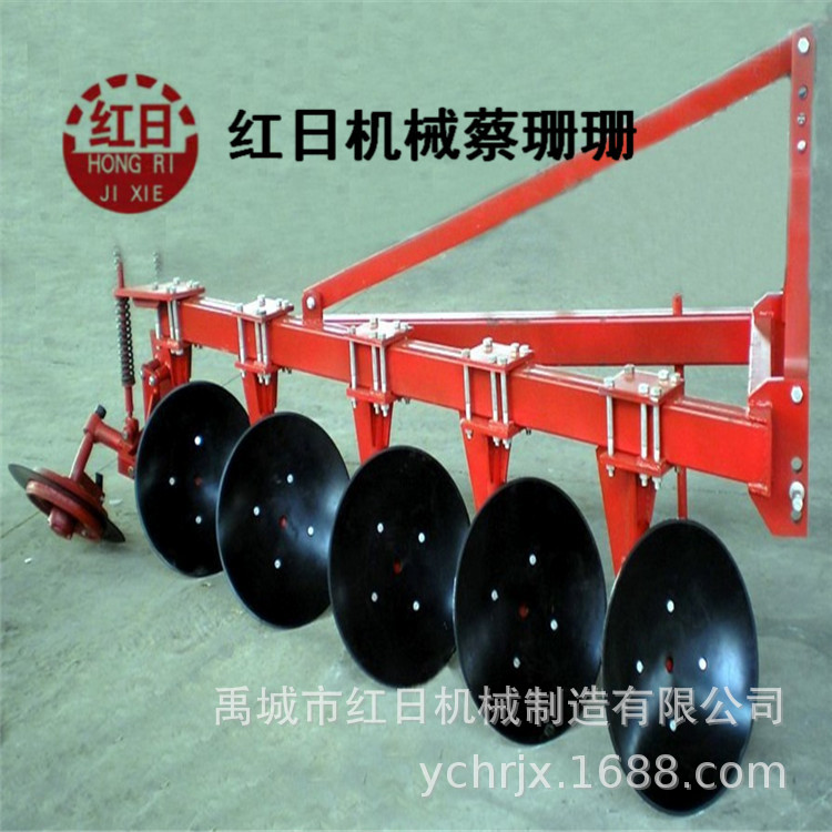 圆盘犁新款管子犁 农用机械拖拉机带管子犁量大优惠 双向圆盘犁