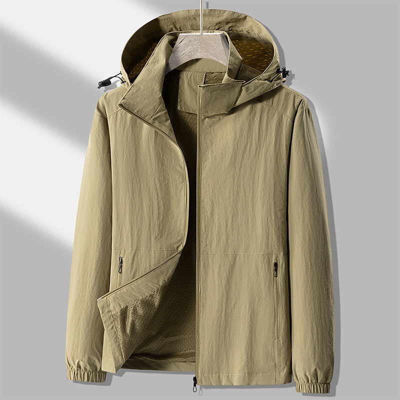 Oriental Camel Manufacturer Spring & Fall Outdoor Popular Jacket Windproof and Waterproof Men's and Women's Windbreaker Jacket Casual Single Punch